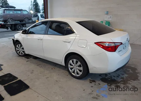 2016 Toyota Corolla Le from USA, damaged, VIN 5YFBURHE1GP462732